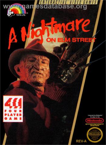 Cover Nightmare on Elm Street, A for NES